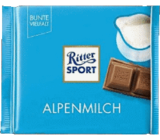 Alpenmilch-Essen Pralinen Ritter Sport Alpenmilch