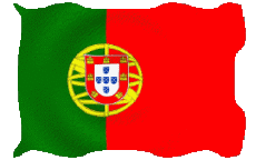 Banderas Europa Portugal Ondulación 