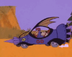 Multi Media Cartoons TV - Movies Wacky Races Motors Race Video GIF - 06 