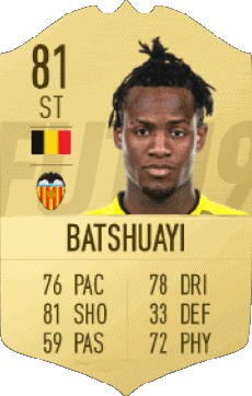 Multimedia Vídeo Juegos F I F A - Jugadores  cartas Bélgica Michy Batshuayi 