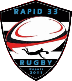 Sports Rugby Club France Logo Dept 33 RA Pays Isle Dronne 33 