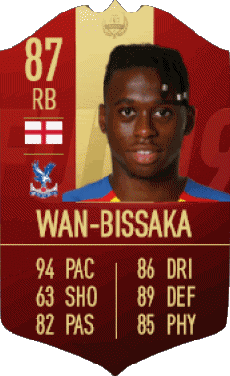 Multi Media Video Games F I F A - Card Players England Aaron Wan-Bissaka 