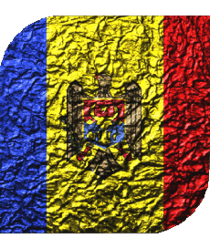 Bandiere Europa Moldova Quadrato 