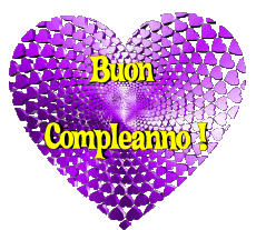 Messages Italien Buon Compleanno Cuore 008 