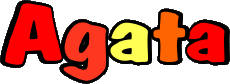 Nombre FEMENINO - Italia A Agata 