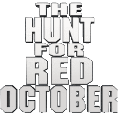Multimedia Películas Internacional La Caza del Octubre Rojo Logotipo Inglés 