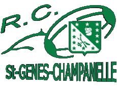 Sports Rugby Club France Logo Dept 63 RC St Genes Champanelle 