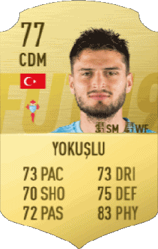 Multimedia Vídeo Juegos F I F A - Jugadores  cartas Turquía Okay Yokuslu 