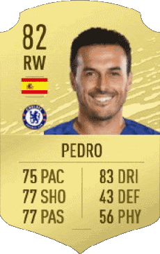 Multimedia Videospiele F I F A - Karten Spieler Spanien Pedro Rodríguez Ledesma 