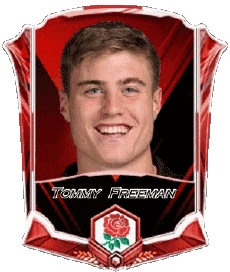 Deportes Rugby - Jugadores Inglaterra Equipo 2025 Tommy Freeman 
