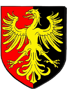 Blasone-Bandiere Francia Dipartimenti - Città 67 OBERNAI 