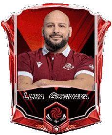 Deportes Rugby - Jugadores Georgia Equipo 2025 Luka Goginava 