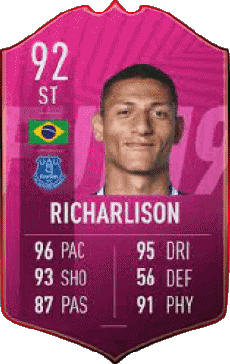Multimedia Videogiochi F I F A - Giocatori carte Brasile Richarlison de Andrade 