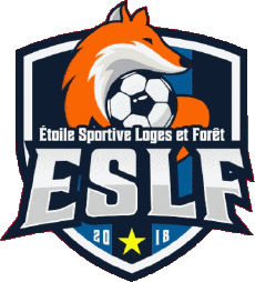 Sports FootBall Club France Logo Centre-Val de Loire 45 - Loiret ES Loges et Forêts 