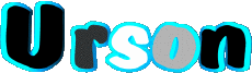 First Names MASCULINE -  UK - USA - IRL - AUS - NZ U Urson 