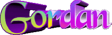 First Names MASCULINE -  UK - USA - IRL - AUS - NZ G Gordan 