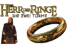 Multimedia Film Internazionale Il Signore degli Anelli Le Due Torri Logo Tedesco 