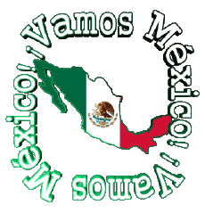 Messages Spanish Vamos México Bandera 