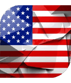 Bandiere America U.S.A - Nazionale Quadrato 