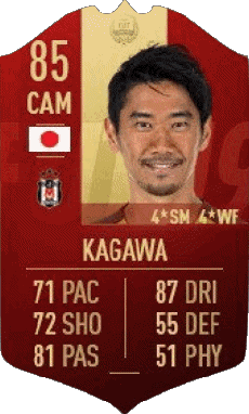 Multimedia Vídeo Juegos F I F A - Jugadores  cartas Japón Shinji Kagawa 