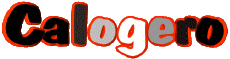 First Names MASCULINE - Italy C Calogero 