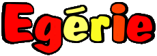 First Names FEMININE - France E Egérie 