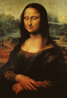 Humour - Fun PERSONNAGES Divers Mona Lisa 