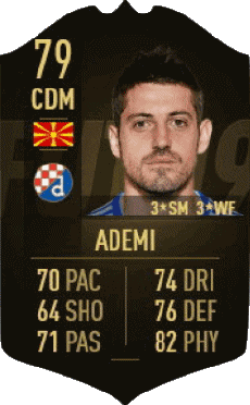 Multi Media Video Games F I F A - Card Players Macedonia Arijan Ademi 