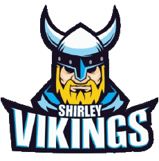 Deportes Rugby - Clubes Mundo - Logotipo Nueva Zelanda S Shirley RFC Vikings 