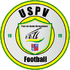 Sports FootBall Club France Logo Bourgogne - Franche-Comté 25 - Doubs US Pont-de-Roide Vermondans 
