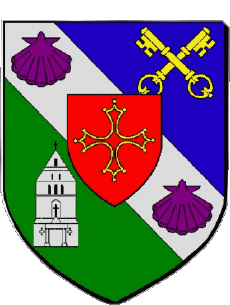 Blason-Drapeaux France Départements - Villes 31 TOURNEFEUILLE Blason