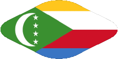 Banderas África Comoras Diverso 