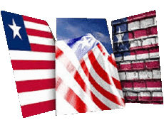 Bandiere Africa Liberia Forma 02 
