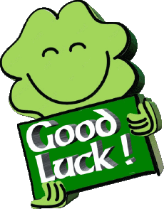 Mensajes Inglés Good Luck Fondo transparente 03 