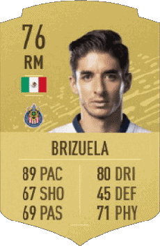 Multimedia Vídeo Juegos F I F A - Jugadores  cartas México Isaac Brizuela 