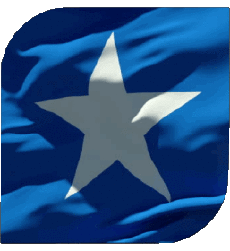Flags Africa Somalia Square 