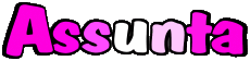 Nome FEMMINILE - Italia A Assunta 