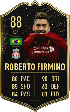 Multi Média Jeux Vidéo F I F A - Joueurs Cartes Brésil Roberto Firmino 