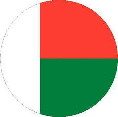Flags Africa Madagascar Round 