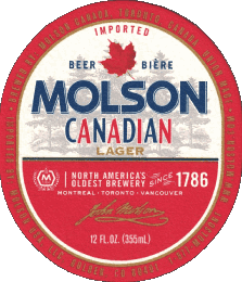 Boissons Bières Canada Molson 