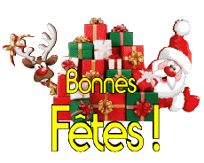 Messagi Francese Bonnes Fêtes (Noël) Serie 13 