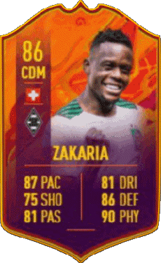 Multimedia Videogiochi F I F A - Giocatori carte Svizzera Denis Zakaria 