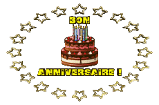 Messages French Bon Anniversaire Gateaux 001 