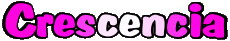 Vorname WEIBLICH - Spanien C Crescencia 