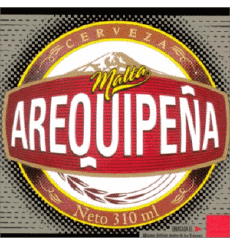 Bebidas Cervezas Perú Arequipeña 