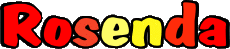 Nome FEMMINILE - Spagna R Rosenda 