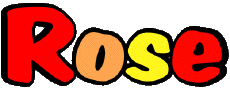 Vorname WEIBLICH - Frankreich R Rose 