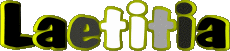 Nome FEMMINILE - Francia L Laetitia 