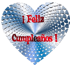 Mensajes Español Feliz Cumpleaños Corazón 006 