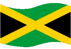 Bandiere America Giamaica Rettangolo 